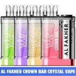 AL FAKHER Crown Bar 9000 Puffs crystal