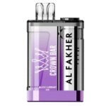 BLACK CURRANT ICE AL FAKHER Crown Bar 9000 Puffs crystal