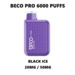 BLACK ICE beco pro 6000 puffs price in dubai