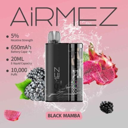 BLACK MAMBA AIRMEZ 10000 Puffs Disposable Vape in Dubai