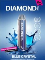 BLUE CRYSTAL vapes bars diamond 7000 in Dubai