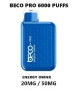 ENERGY DRINK beco pro 6000 puffs price in dubai