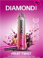 FRUIT TWIST vapes bars diamond 7000 in Dubai