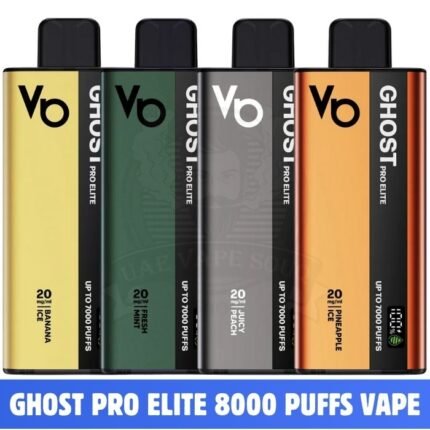 GHOST PRO 8000 Puffs Elite Disposable Rechargeable vape Price in UAE. GHOST PRO ELITE VAPE 8000 Puffs Vape Shop in Dubai. Vape dubai