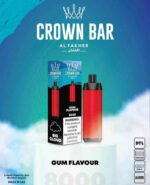 GUM FLAVOR crown bar 8000 puffs