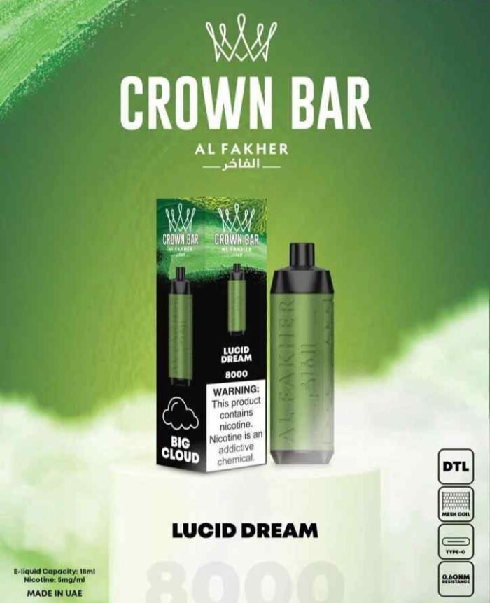 LUCID DREAM crown bar 8000 puffs