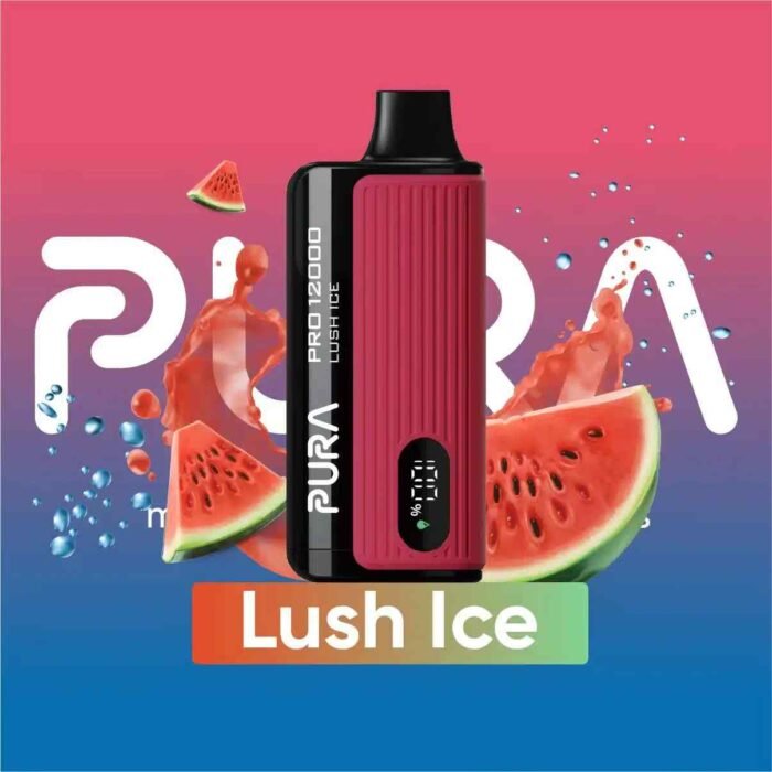 LUSH ICE pura 12000 puffs price in dubai