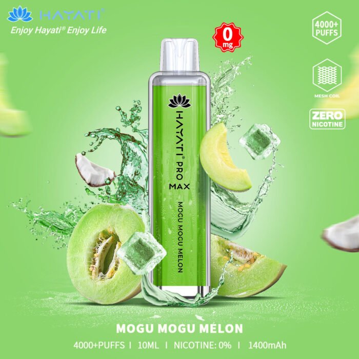 MOGU MOGU MELON hayati pro max 4000 puffs