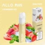 STRAWBERRY ICE ALLO Plus 5000Puffs 50mg Disposable Vape in Dubai