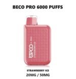 STRAWBERRY ICE beco pro 6000 puffs price in dubai