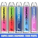 VAPES BARS Diamond 7000 Puffs Disposable