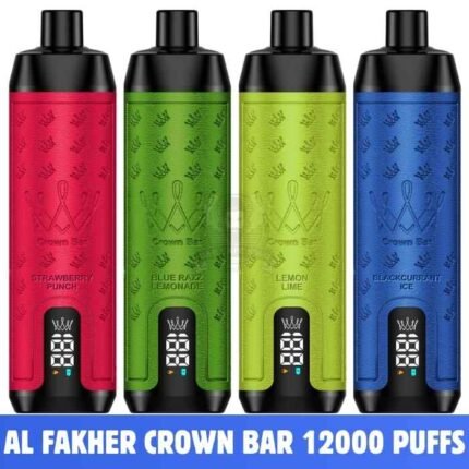 AL FAKHER Crown bar 12000 Puffs Disposable Vape in Dubai