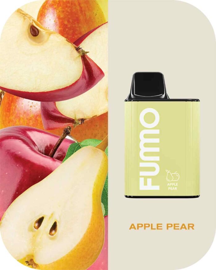 APPLE PEAR FUMMO KING 6000 Puffs 2% Disposable Vape Price in Dubai