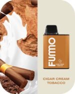 CIGAR CREAM TOBACCO FUMMO KING 6000 Puffs 2% Disposable Vape Price in Dubai