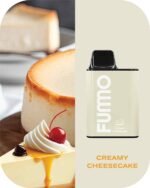 CREAMY CHEESECAKE FUMMO KING 6000 Puffs 2% Disposable Vape Price in Dubai