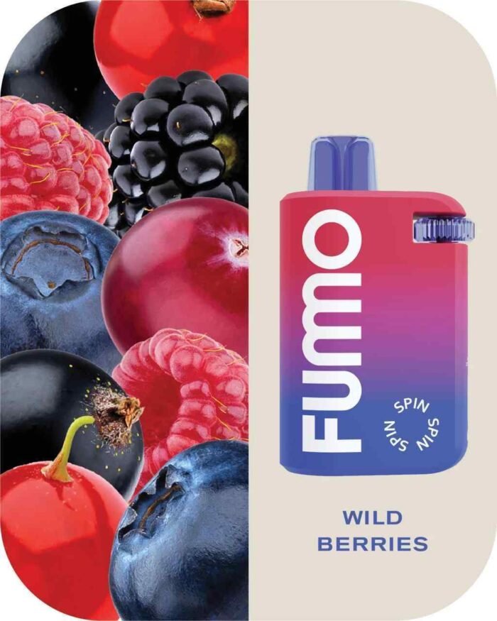 FUMMO SPIN 10000 Puffs Price in Dubai WILD BERRIES