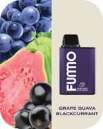 GRAPE GUAVA BLACKCURRANT FUMMO KING 6000 Puffs 2% Disposable Vape Price in Dubai