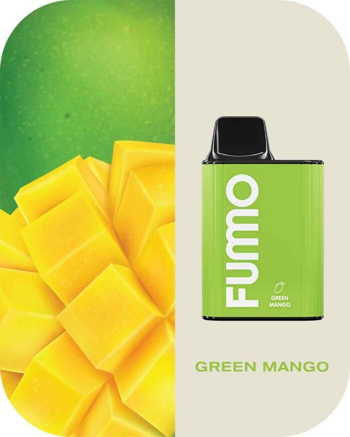 GREEN MANGO FUMMO KING 6000 Puffs 2% Disposable Vape Price in Dubai