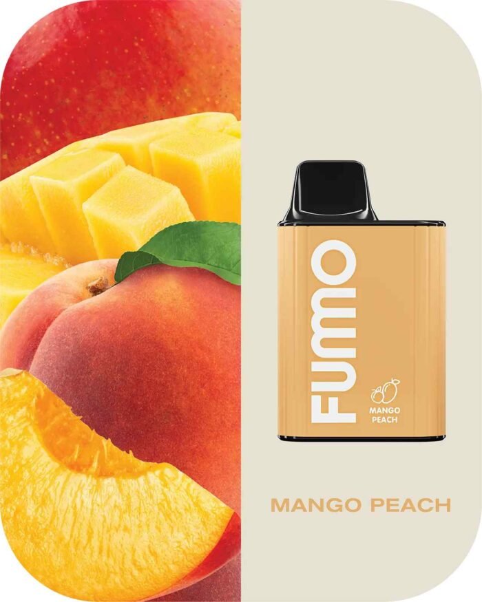 MANGO PEACH FUMMO KING 6000 Puffs 2% Disposable Vape Price in Dubai