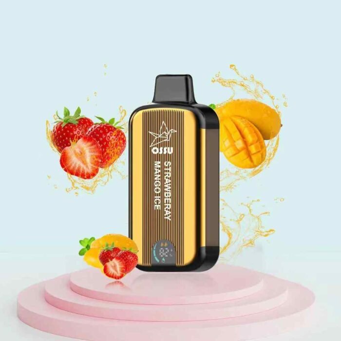 OSSU 15000 Puffs Price in Dubai STRAWBERRY MANGO ICE