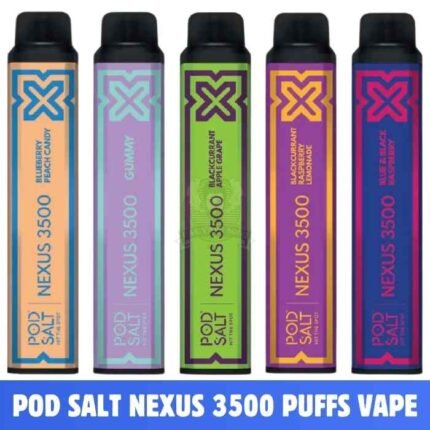 PODSALT Nexus 3500 Puffs 20MG Disposable Vape In Dubai