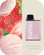 STRAWBERRY ICE CREAM FUMMO KING 6000 Puffs 2% Disposable Vape Price in Dubai