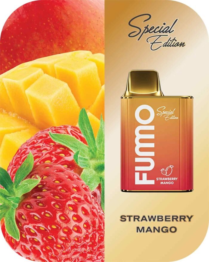 STRAWBERRY MANGO FUMMO KING 6000 Puffs 2% Disposable Vape Price in Dubai