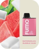 WATERMELON BUBBLE GUM FUMMO KING 6000 Puffs 2% Disposable Vape Price in Dubai