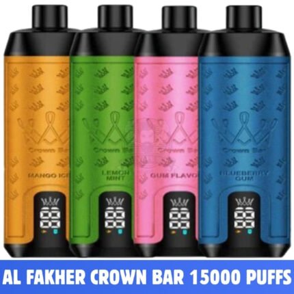 al fakher crown bar 15000 puffs price in dubai