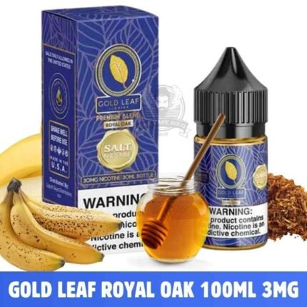 GOLD LEAF Royal OAK 100ml 3mg Vape Juice Price in Dubai