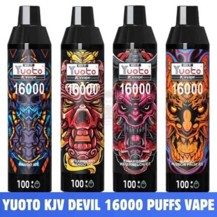 YUOTO KJV Devil 16000 Puffs Price in Dubai