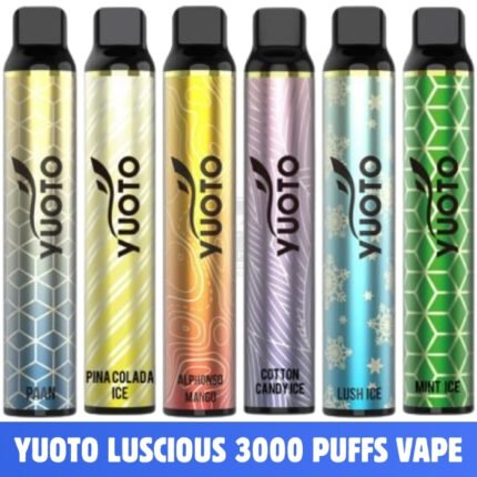 YUOTO Luscious 3000 Puffs Disposable Vape