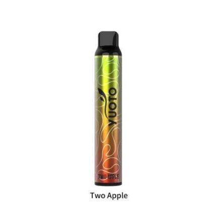 YUOTO Luscious 3000 Puffs Disposable Vape TWO APPLE