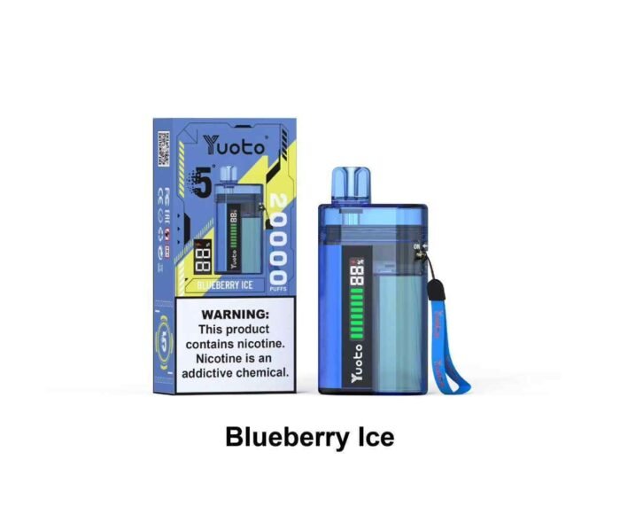 YUOTO OIL CORE 20000 Puffs Price in Dubai BLUEBERRY ICE