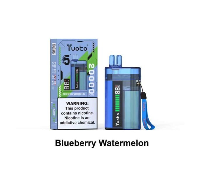 YUOTO OIL CORE 20000 Puffs Price in Dubai BLUEBERRY WATERMELON