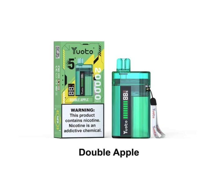 YUOTO OIL CORE 20000 Puffs Price in Dubai DOUBLE APPLE