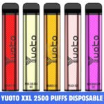 YUOTO XXL 2500 Puffs Price in Dubai