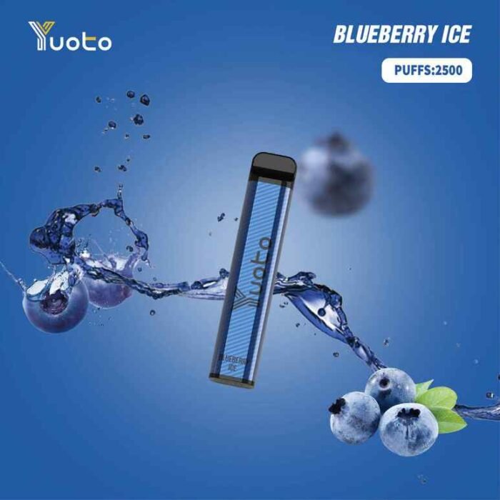 YUOTO XXL 2500 Puffs Price in Dubai BLUEBERRY ICE