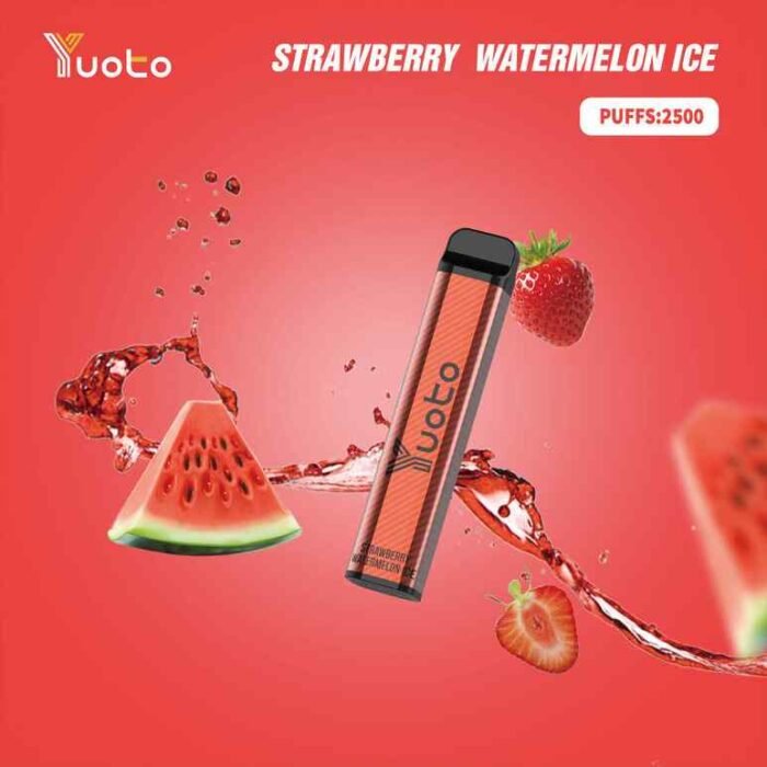 YUOTO XXL 2500 Puffs Price in Dubai STRAWEBERRY WATERMELON ICE