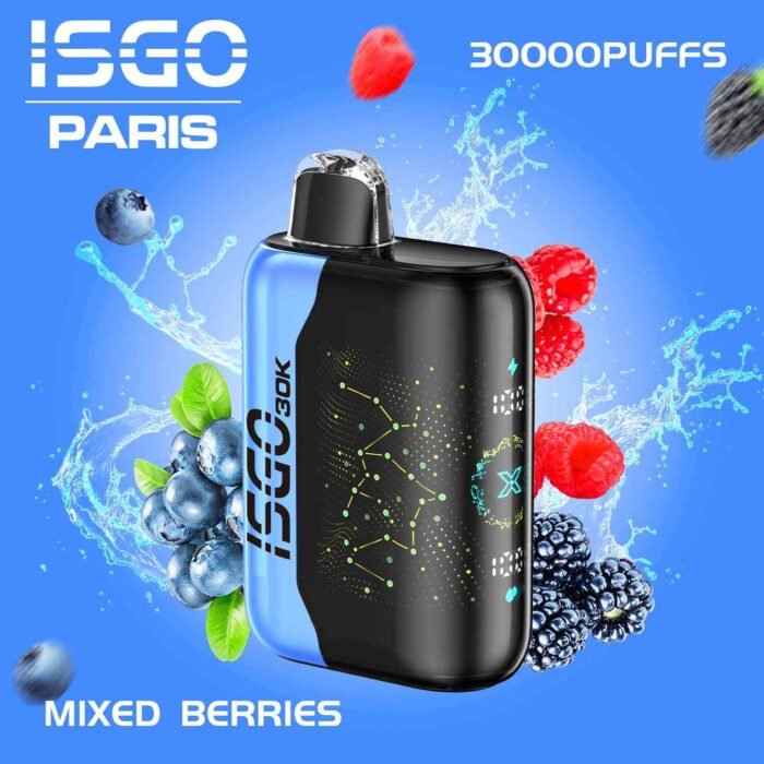 ISGO PARIS X 30000 Puffs Price in Dubai MIXED BERRIES