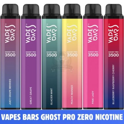 VAPES BARS GHOST PRO Zero Nicotine 3500 Puffs Price in Dubai