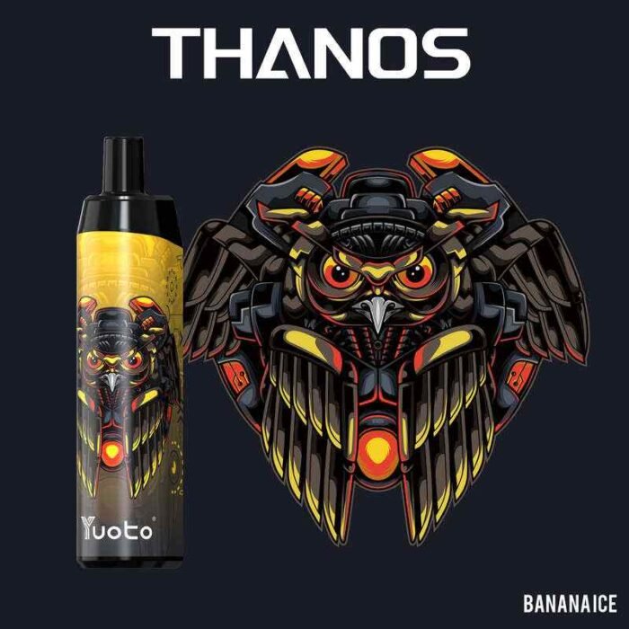 YUOTO Thanos 5000 Puffs Price in Dubai BANANA ICE