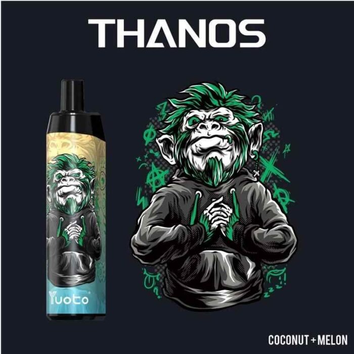 YUOTO Thanos 5000 Puffs Price in Dubai COCONUT MELON