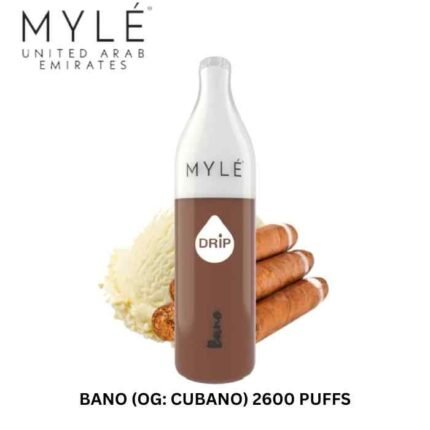 MYLE Drip 2600 Puffs 2% Disposable Vape