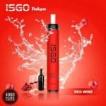 ISGO Tokyo 4000 Puffs 2% nicotine Disposable Vape