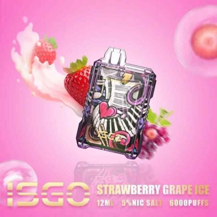 ISGO Drum Box 6000 Puffs Rechargeable 50MG Disposable Vape