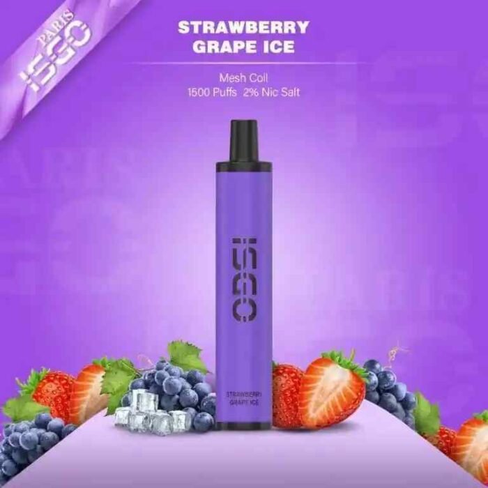 ISGO Paris 1500 Puffs 1100mAh 50mg Disposable Vape