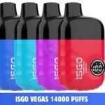 Best ISGO Vegas 14000 Puffs 20mg Disposable Vape