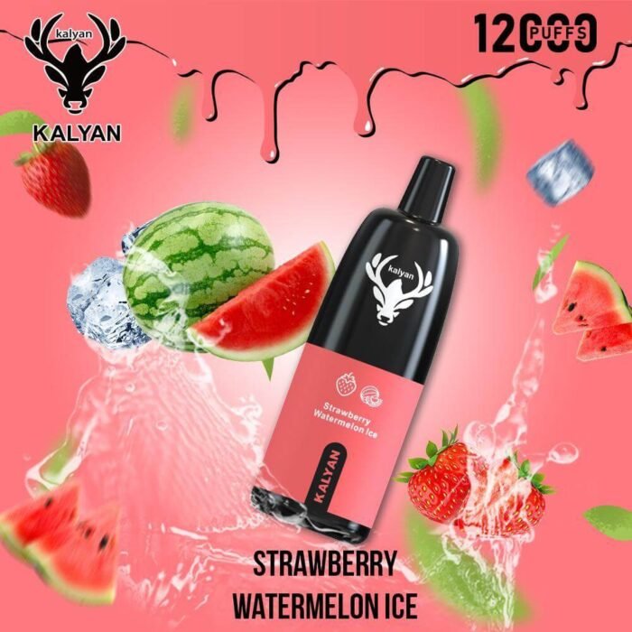 KALYAN PRO 12000 Puffs Price in Dubai Strawberry Watermelon Ice