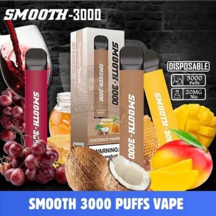 Best SMOOTH 3000 Puffs 2% Disposable Vape